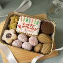 【名入れアイシングクッキー　バースデー】BerryDECO オリジナルクッキー缶