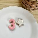 ナンバー「3」&スター【暖色系】