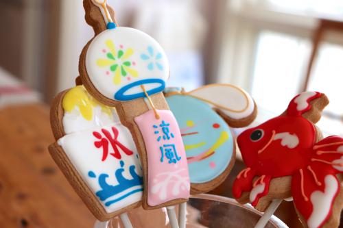 大人の縁日　棒付き風鈴