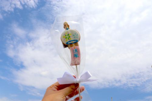 大人の縁日　棒付き風鈴